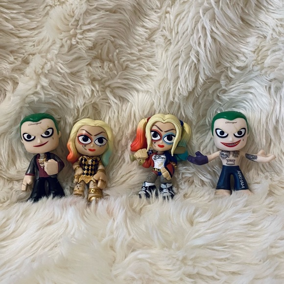Joker Harley Quinn Funko Mystery Suicide Squad Lot